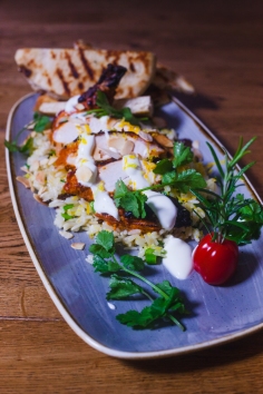 Indian Tandoori Chicken and Persian Rice